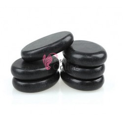 Piatra vulcanica pentru masaj,  dimensiune 7,6x7,6cm Cod CRS76D - Rotunda